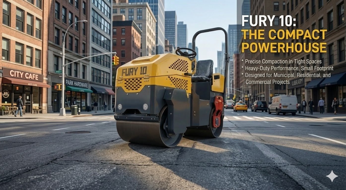 The Ultimate 1-Ton Compaction Machine for Construction and Landscaping